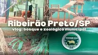 RIBEIRÃO PRETO/SP 🐵🦜 Vlog: bosque e zoológico municipal