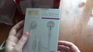 Посылка из Китая № 290. Наушники BYZ S600.