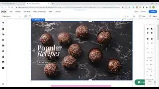 Adding Half Width Slideshow in Wix | Wix Tutorial