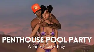 Love Day and Pool Parties | The Sweet Life EP 2 | The Sims 4 Let's Play