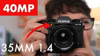 Fujifilm 35MM 1.4 lens is SHARPER on the X-T5!