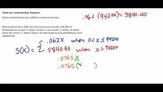 Financial Algebra - Chapter 06.5 - Social Security & Medicare