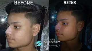 Night portrait photo editing || Sadik Pictures  ||