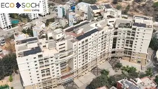See how Brigade Altamont apartments saves ₹1 Lakh Monthly on Electricity Bill with EcoSoch Solar!