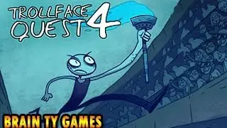 Trollface Quest 4: Winter Olympics Walkthrough - BrainTY Official Walkthroughs