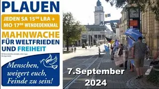 Mahnwache für Frieden und Freiheit