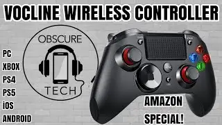VOCLINE Wireless Gamepad Game Controller For PC / XBOX / PS4 / PS5 / Android & iPad - Test / Review