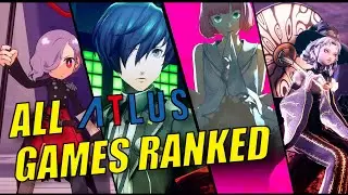 ATLUS Playstation 4 AND 5 Games RANKED FROM WORST TO BEST