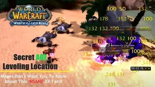WotLK Death Knight Crazy AOE Leveling +500k XP/hr  (73-76)