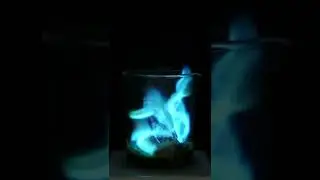 colourless flame.