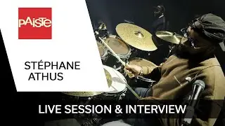 LIVE SESSION & INTERVIEW 🥁🇫🇷 Stéphane Athus sur la tournée de MC Solaar 2024 // Paiste Cymbals