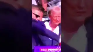 Attack on Trump at rally in the United States 🇺🇸 ataque a trump em comício nos Estados Unidos