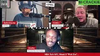 NBA TALK and NFL Week 8 'Pick Em'... Fantasy Star Sit & College Football AfterDark