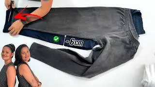 Veja a Forma Correta de Reduzir Medidas de uma Calça por Outra -  Melhor Jeito