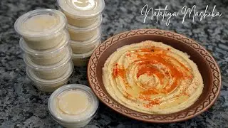 ХУМУС- смакота кухні Ізраїля.Як дуже легко і просто приготувати в домашніх умовах.
