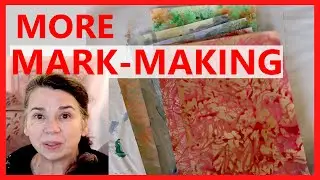 Mark-Making to Increase Your Creative Vocabulary, for Collage, Sketchbooks, Journaling & Abstracts