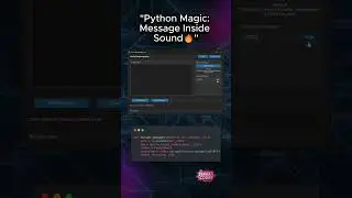 Encrypt Your Message & Hide It Inside Audio | Python Steganography Project