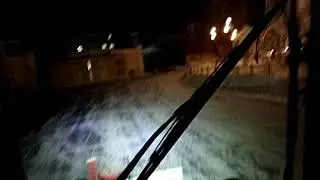 Уборка снега на втз 2048