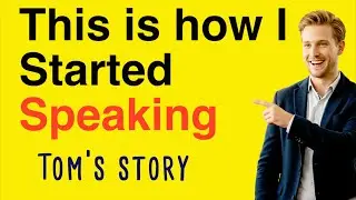 Tom's Story of Learning Spanish: SUPER SLOW, CLEAR English Story for Shadowing & Listening Practice