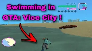 GTA Vice City Swimming at Beach!