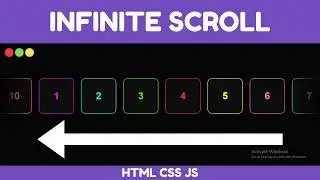 Build Infinite Carousel Animations in 4 Minutes Using HTML CSS & JavaScript