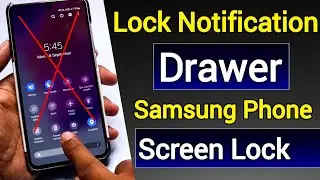 How to Disable On Lock Screen For Notification Drawer Samsung,Lock Notification Panel On Lock Screen