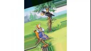 Басни для детей.Басня Крылова Ворона и Лисица