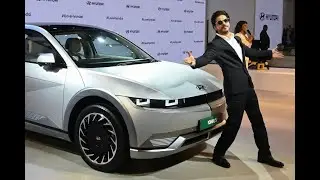 Hyundai Ioniq 5 EV Price in Pakistan unveiled by SRK in India #ev #car