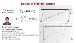 Design of Stability Bracing - Steel Structures