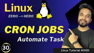 Understand Cron Job in Linux with Practical Example [HINDI] | MPrashant