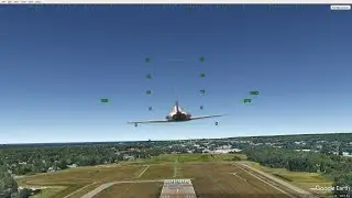 Google Earth Pro flight simulator 2024     Erie - Niagara