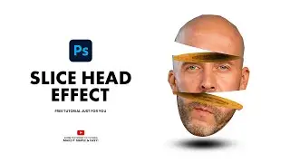 Slice Head Effect - Adobe Photoshop CC Tutorial - Graphic Hub