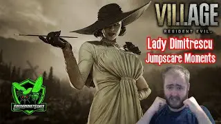 Resident Evil Village Lady Dimitrescu Jumpscare Moments