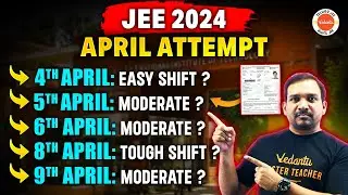 JEE 2024 April Attempt | Easy? Moderate? Tough? | Kiran Sir | 