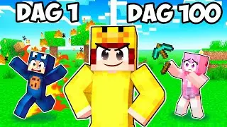 100 DAGEN Mijn VRIENDEN PRANKEN In Minecraft!