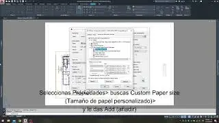 Como Personalizar el tamaño de hoja en autocad