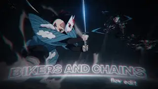 bikers and chains - flow edit