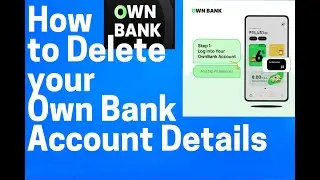 Own Bank Account Deletion