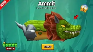 Snake Rivals : NEW SNAKE UNLOCKED Ammit 🐊