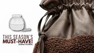 Nobody Will Believe You Made This Bag Yourself! | Sewing Pattern + Tutorial | Winter Bag
