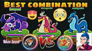 Dynamons world online arena battle with best combination (max level)|youtubers battle|Dynamons world