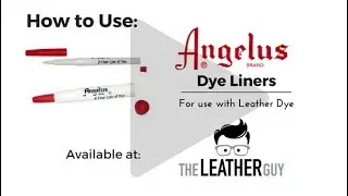 How to use Angelus Dye Liners
