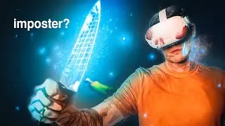 I Survived 24 Hours In Among Us VR