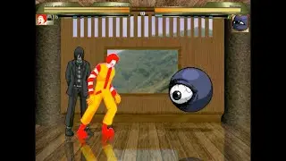 (WinMugen) Ronald McDonald & DarkDonald Vs Kuromaru