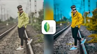Snapseed yellow And Teal Colour Effect editing | New Snapseed colour change tricks | photo editing