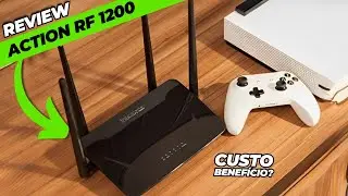 ✅ Roteador INTELBRAS ACTION RF 1200 review. É bom? Presta? Custo Benefício