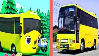 Buster The Bus Characters ln Real Life Part 4