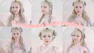 6 cute & easy chinese inspired hairstyles for lunar new years 🌸🧧 + giveaway!!