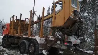 ТДТ-55 трелевка леса