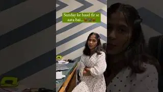 Batao sunday ke baad aane wale aapke दुःख..🥲 #shortsviral #shortsindia #trending #dukh #youtube